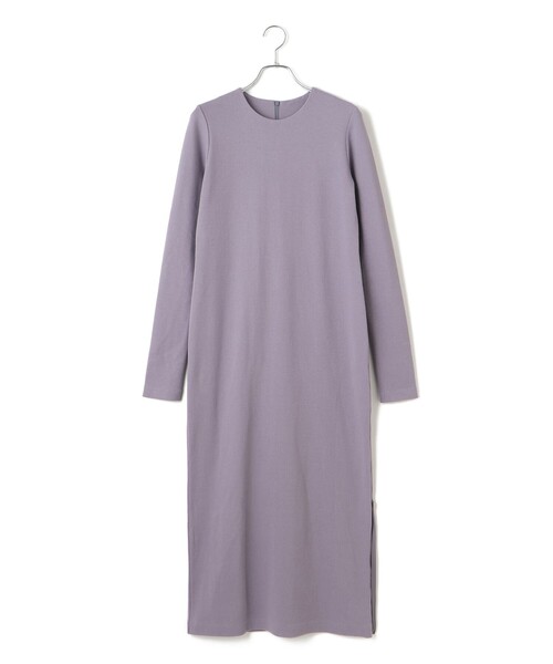 ADAM ET ROPE'（アダムエロペ）の「BOTANICAL DYED  DRESS（ワンピース・レディース・チャコールグレー/キナリ/ラベンダー・1/2）」の20枚目の写真