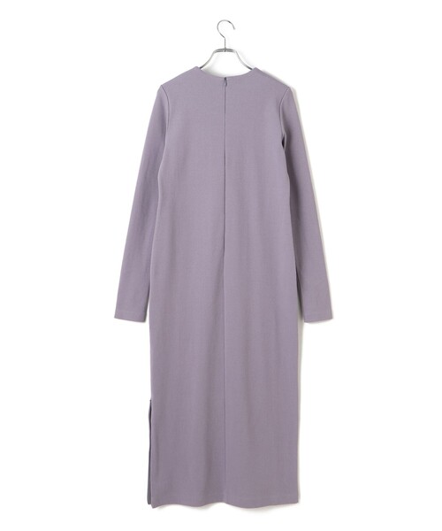ADAM ET ROPE'（アダムエロペ）の「BOTANICAL DYED  DRESS（ワンピース・レディース・チャコールグレー/キナリ/ラベンダー・1/2）」の21枚目の写真