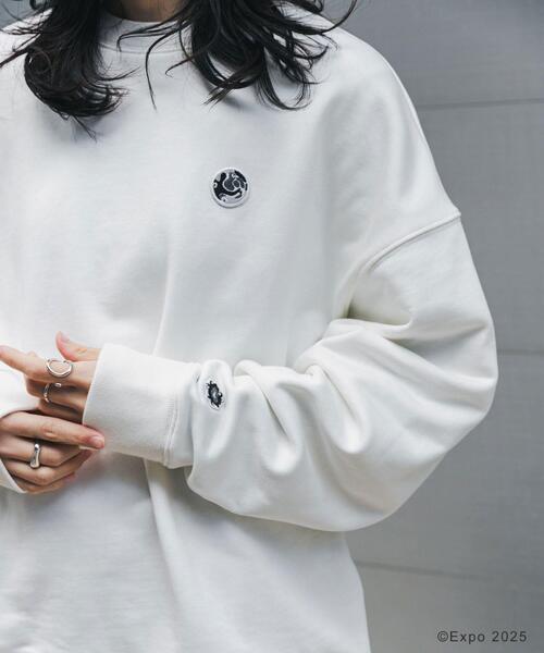 URBAN RESEARCH（アーバンリサーチ）の「EXPO2025 SWEATSHIRTS（スウェット・メンズ・ブラック/チャコールグレー/ホワイト/グレー系その他・LARGE/MEDIUM/SMALL）」の17枚目の写真