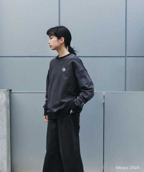 URBAN RESEARCH（アーバンリサーチ）の「EXPO2025 SWEATSHIRTS（スウェット・メンズ・ブラック/チャコールグレー/ホワイト/グレー系その他・LARGE/MEDIUM/SMALL）」の20枚目の写真