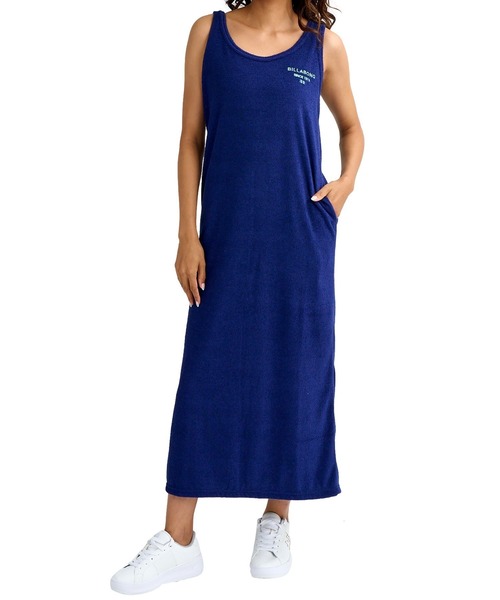 BILLABONG(ビラボン)の「BILLABONG/ビラボン ワンピース BG013354(ワンピース・レディース・ホワイト/アクア/ネイビー/グレー・M)」の3枚目の写真