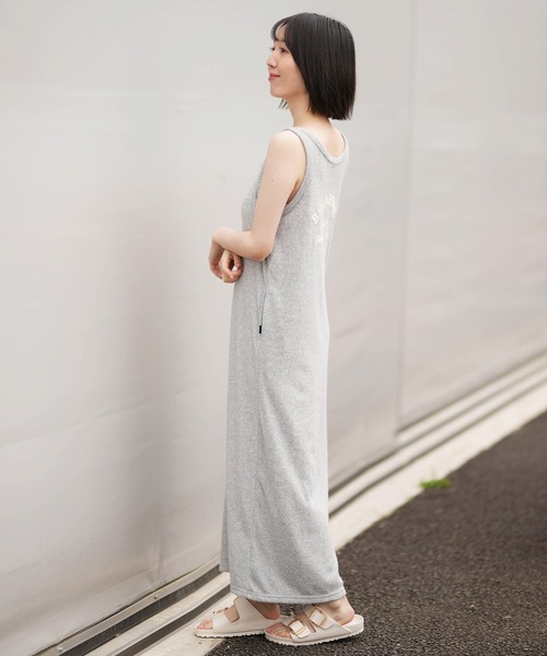 BILLABONG(ビラボン)の「BILLABONG/ビラボン ワンピース BG013354(ワンピース・レディース・ホワイト/アクア/ネイビー/グレー・M)」の9枚目の写真