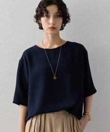 GALLARDAGALANTE | 【7/26(日)10時新色ネイビー予約開始】バックスリットハーフスリーブブラウス(シャツ/ブラウス)