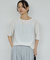 GALLARDAGALANTE | バックスリットハーフスリーブブラウス(シャツ/ブラウス)