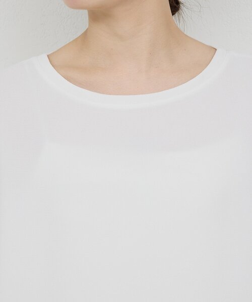 GALLARDAGALANTE(ガリャルダガランテ)の「バックスリットハーフスリーブブラウス(シャツ/ブラウス・レディース・ホワイト/ブラック/イエロー・FREE)」の22枚目の写真