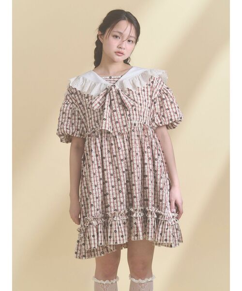 merry jenny（メリージェニー）の「セーラーミニワンピース（ワンピース・レディース・レッド/オフホワイト/ブラック・FREE）」の18枚目の写真