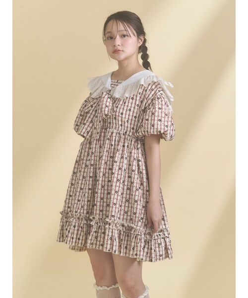 merry jenny（メリージェニー）の「セーラーミニワンピース（ワンピース・レディース・レッド/オフホワイト/ブラック・FREE）」の19枚目の写真