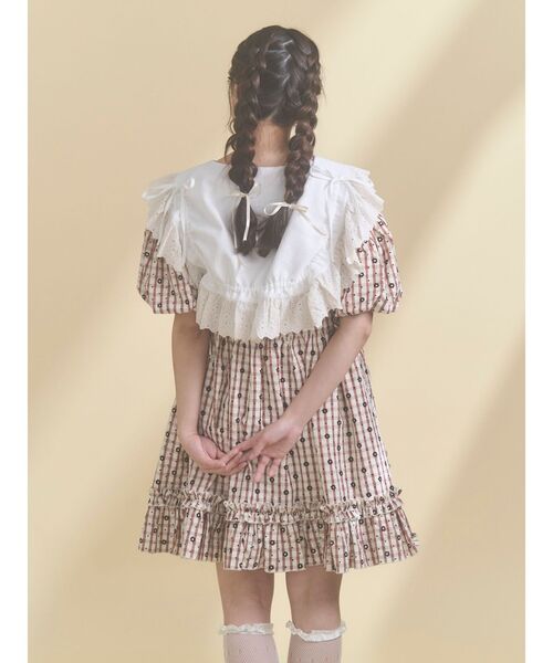 merry jenny（メリージェニー）の「セーラーミニワンピース（ワンピース・レディース・レッド/オフホワイト/ブラック・FREE）」の20枚目の写真