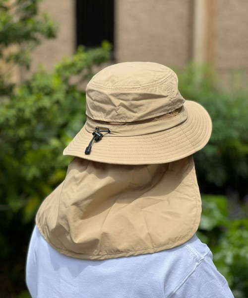 CHUMS(チャムス)の「【CHUMS】Sunshade Hat(ハット・メンズ・ブラック/ベージュ・FREE)」の9枚目の写真