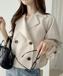 Ada. | ショート トレンチコート(トレンチコート)