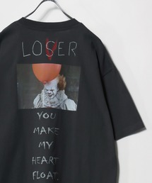 2026SS Warner Bros./ワーナーブラザース IT/イット ヴィンテージライク フロント/バックプリント オーバーサイズ 半袖Tシャツ レディース メンズ