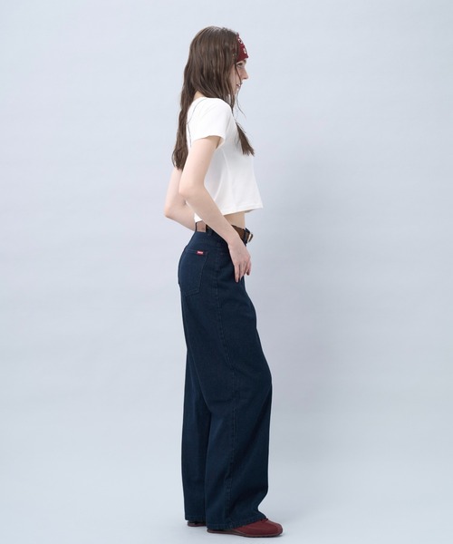 BENUA(ベヌア)の「Wide leg denim pants -ワイドレッグデニムパンツ-(デニムパンツ・レディース・グレー/インディゴブルー・MEDIUM/LARGE)」の19枚目の写真