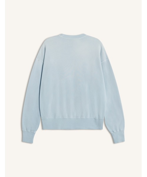 Maison Kitsune(メゾンキツネ)の「MAISON KITSUNE x KURO SUNFADED FOX SWEAT SHIRT(スウェット・メンズ・ライトブルー/ネイビー・M/L/XL/S)」の4枚目の写真