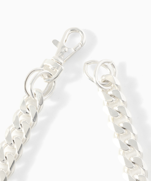 JOURNAL STANDARD（ジャーナルスタンダード）の「MARTINE ALI / マーティンアリ TRAVIS CUBAN CHAIN 20inch（ネックレス・メンズ・シルバー・FREE）」の4枚目の写真