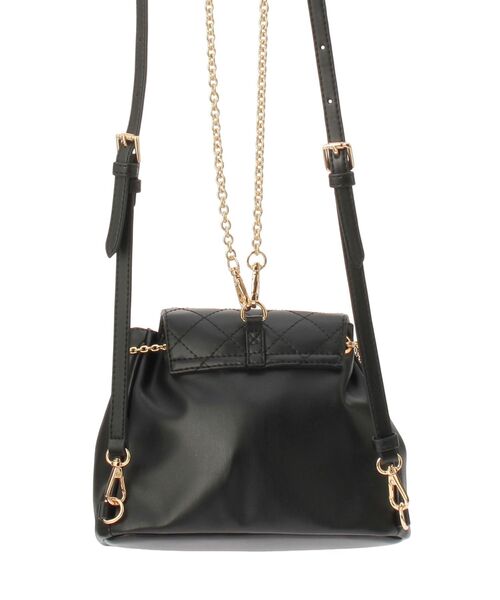 RESEXXY（リゼクシー）の「2WAYマルチミニバック（ハンドバッグ・レディース・ブラック/ホワイト・FREE）」の9枚目の写真