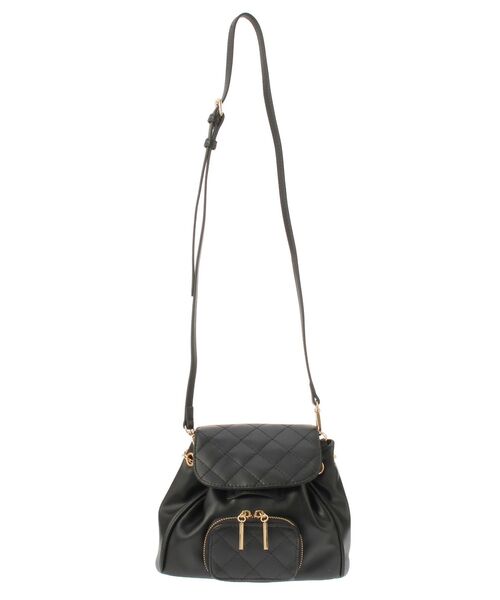 RESEXXY（リゼクシー）の「2WAYマルチミニバック（ハンドバッグ・レディース・ブラック/ホワイト・FREE）」の13枚目の写真