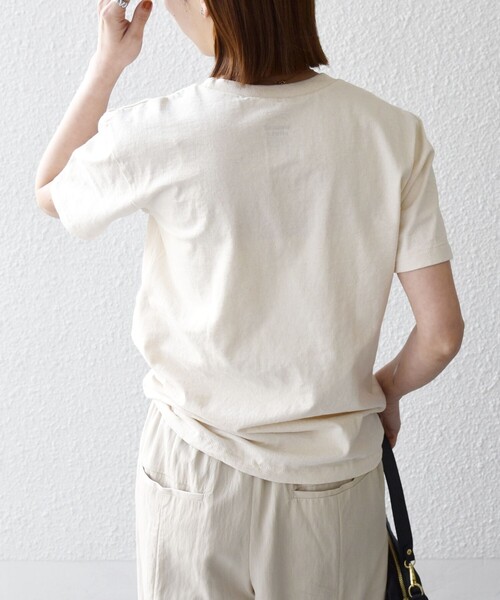 MIXTA(ミクスタ)の「Mixta:〈洗濯機可能〉MIXTIGER プリント TEE(Tシャツ/カットソー・レディース・グレー/チャコールグレー/ナチュラル/キャメル・ONE SIZE)」の9枚目の写真