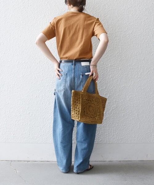 MIXTA（ミクスタ）の「Mixta:〈洗濯機可能〉MIXTIGER プリント TEE（Tシャツ/カットソー・レディース・グレー/チャコールグレー/ナチュラル/キャメル・ONE SIZE）」の21枚目の写真