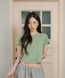 UPDRAFT（アップドラフト）の「Updraft Slim Fit T-shirts [Light Green]（Tシャツ/カットソー）」