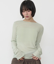 ハウスエッセンシャル ロングスリーブ [ライトグリーン]