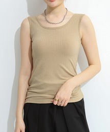 ブラ紐隠しタンクトップ 2wayネック