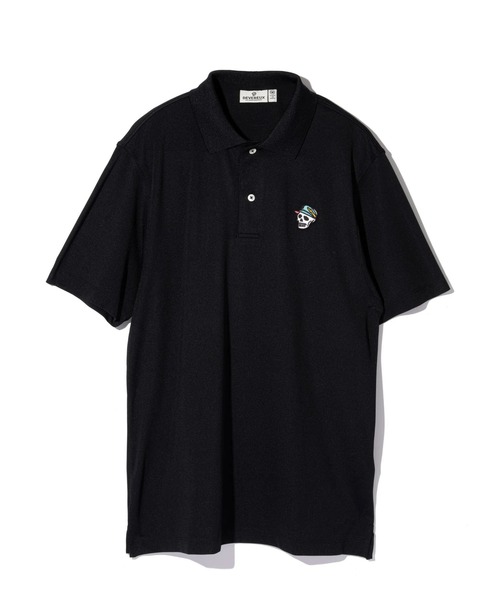DEVEREUX GOLF(デヴァローゴルフ)の「Icon Polo No.16(ポロシャツ・メンズ・グリーン/ホワイト/ブラック/ベージュ系・SMALL/MEDIUM/LARGE)」の2枚目の写真