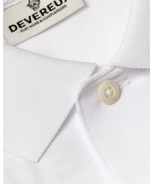 DEVEREUX GOLF(デヴァローゴルフ)の「Icon Polo No.16(ポロシャツ・メンズ・グリーン/ホワイト/ブラック/ベージュ系・SMALL/MEDIUM/LARGE)」の17枚目の写真