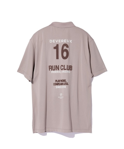DEVEREUX GOLF(デヴァローゴルフ)の「Icon Polo No.16(ポロシャツ・メンズ・グリーン/ホワイト/ブラック/ベージュ系・SMALL/MEDIUM/LARGE)」の9枚目の写真