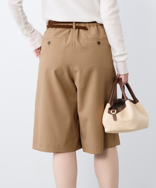 MICA&DEAL(マイカ&ディール)の「1タックハーフパンツ〈2サイズ展開〉(その他パンツ・レディース・グレー/ベージュ/ネイビー・36/38)」の22枚目の写真