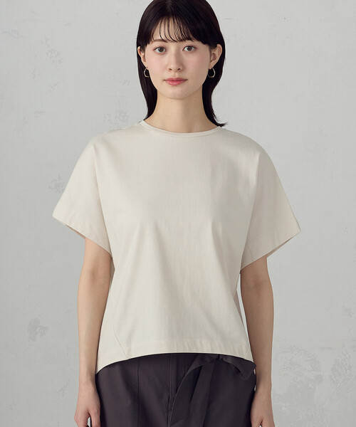 COMME CA ISM(コムサイズム)の「日本の色 カラーTシャツ(Tシャツ/カットソー・レディース・アイボリー/グリーン/チャコール/オレンジ・SMALL/MEDIUM/LARGE)」の20枚目の写真