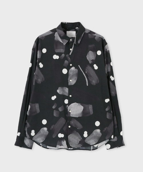 PS Paul Smith（ピーエスポールスミス）の「ニュアンスフローラル プリントシャツ / 162755 EXSH01（シャツ/ブラウス・メンズ・ブラック/ホワイト・X-LARGE/LARGE/MEDIUM/SMALL）」の12枚目の写真