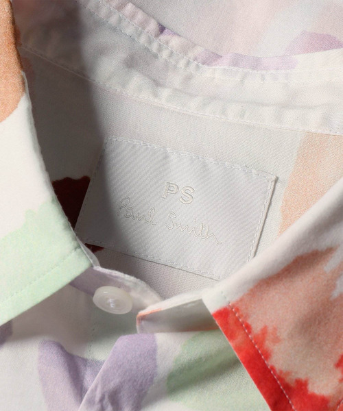 PS Paul Smith（ピーエスポールスミス）の「ニュアンスフローラル プリントシャツ / 162755 EXSH01（シャツ/ブラウス・メンズ・ブラック/ホワイト・X-LARGE/LARGE/MEDIUM/SMALL）」の9枚目の写真