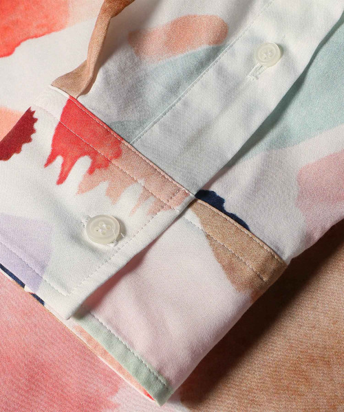 PS Paul Smith（ピーエスポールスミス）の「ニュアンスフローラル プリントシャツ / 162755 EXSH01（シャツ/ブラウス・メンズ・ブラック/ホワイト・X-LARGE/LARGE/MEDIUM/SMALL）」の11枚目の写真