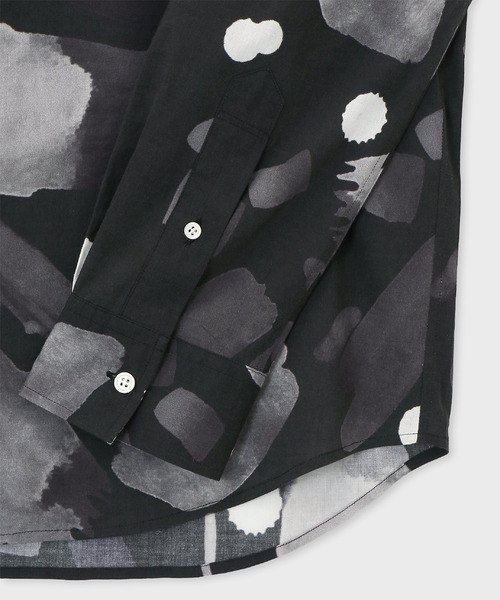 PS Paul Smith（ピーエスポールスミス）の「ニュアンスフローラル プリントシャツ / 162755 EXSH01（シャツ/ブラウス・メンズ・ブラック/ホワイト・X-LARGE/LARGE/MEDIUM/SMALL）」の15枚目の写真