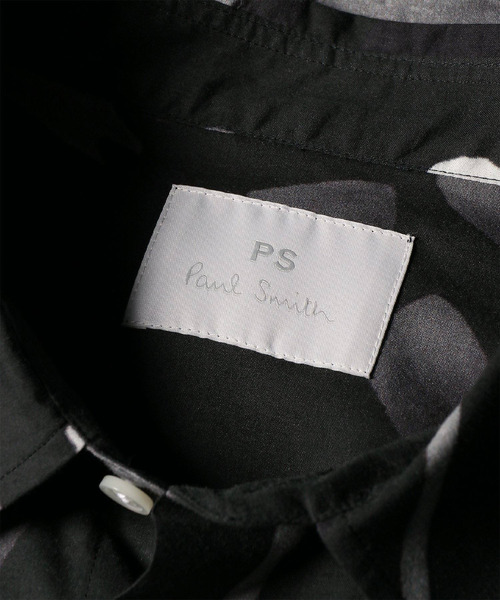 PS Paul Smith（ピーエスポールスミス）の「ニュアンスフローラル プリントシャツ / 162755 EXSH01（シャツ/ブラウス・メンズ・ブラック/ホワイト・X-LARGE/LARGE/MEDIUM/SMALL）」の14枚目の写真