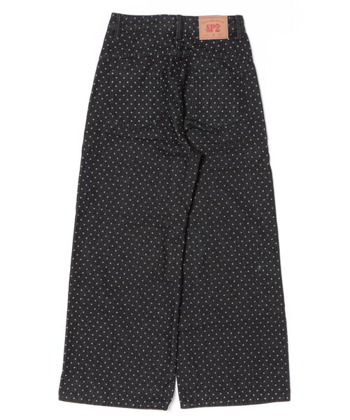 almo(アルモ)の「【LAMPOON】ドットブラックデニムパンツ(デニムパンツ・レディース・ブラック・MEDIUM/SMALL/LARGE)」の20枚目の写真