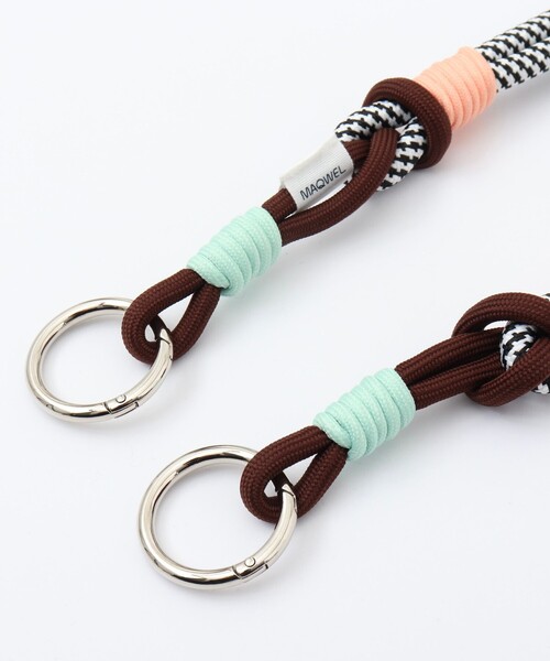 NOLLEY’S（ノーリーズ）の「【MAQWEL/マクウェル】マルチストラップ（チャーム・レディース・ホワイト系その他4/オレンジ系その他3/ブラック系その他3/ピンク系その他3/グリーン系その他3・FREE）」の7枚目の写真