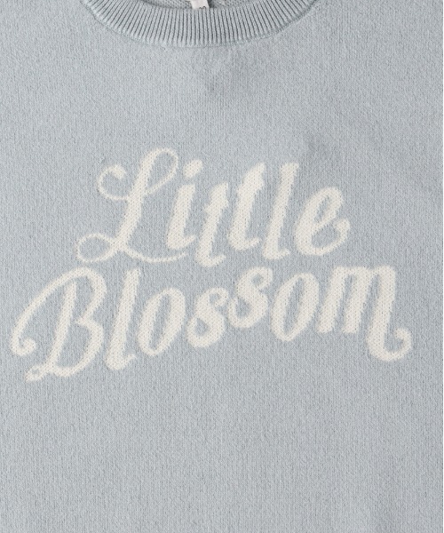 Right-on（ライトオン）の「【VIVIAN BLUE】ジャガードロゴセーター (キッズニット / 柔らか素材 / デイリーユース)（ニット/セーター・キッズ・ピンク/サックスブルー/グレー・130/140/110/120）」の11枚目の写真