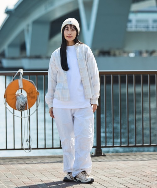 Foxfire（フォックスファイヤー）の「ブリージーシャツ（シャツ/ブラウス・レディース・オフホワイト・L/M）」の5枚目の写真