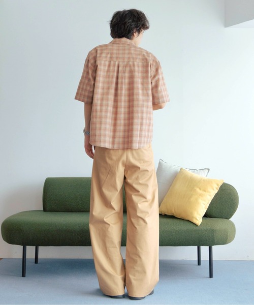 Zooodle(ズードル)の「Button fly chino pants - ボタンフライチノパンツ -(チノパンツ・メンズ・カーキ/ベージュ・MEDIUM/LARGE)」の14枚目の写真