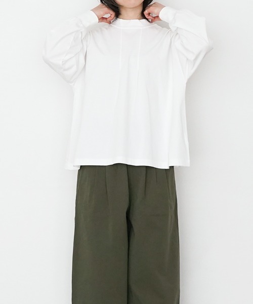オオカミと月夜に読みかけた本と（Tシャツ/カットソー）｜オオカミと