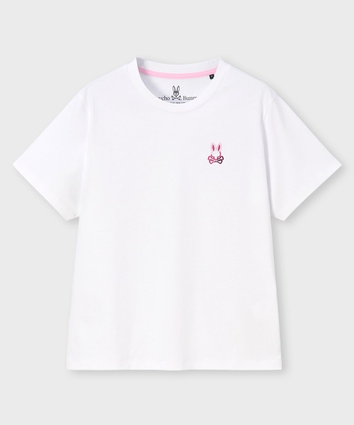 Psycho Bunny（サイコバニー）の「[WOMEN]グラデバニー シルケットスムースＴシャツ（Tシャツ/カットソー・レディース・ホワイト/ライトブルー・FREE）」の6枚目の写真