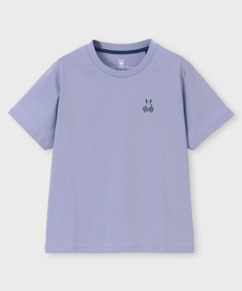 Psycho Bunny（サイコバニー）の「[WOMEN]グラデバニー シルケットスムースＴシャツ（Tシャツ/カットソー・レディース・ホワイト/ライトブルー・FREE）」の10枚目の写真