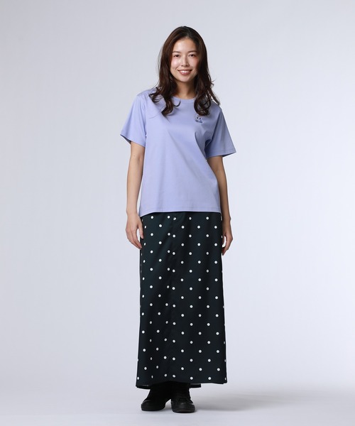 Psycho Bunny（サイコバニー）の「[WOMEN]グラデバニー シルケットスムースＴシャツ（Tシャツ/カットソー・レディース・ホワイト/ライトブルー・FREE）」の9枚目の写真