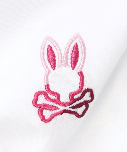 Psycho Bunny（サイコバニー）の「[WOMEN]グラデバニー シルケットスムースＴシャツ（Tシャツ/カットソー・レディース・ホワイト/ライトブルー・FREE）」の14枚目の写真