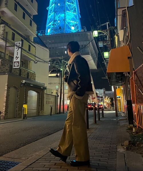 DRAW FIT（ドローフィット）の「ワイドバンディングチノパンツ[ベージュ]（その他パンツ・メンズ・その他・MEDIUM/LARGE/X-LARGE）」の20枚目の写真