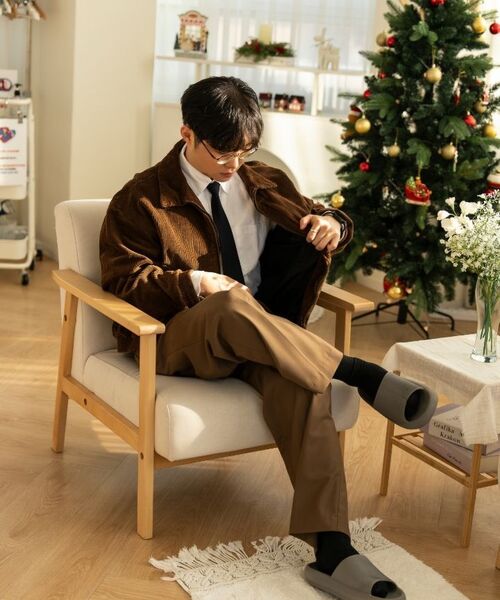 DRAW FIT（ドローフィット）の「ワイドバンディングチノパンツ[ベージュ]（その他パンツ・メンズ・その他・MEDIUM/LARGE/X-LARGE）」の22枚目の写真