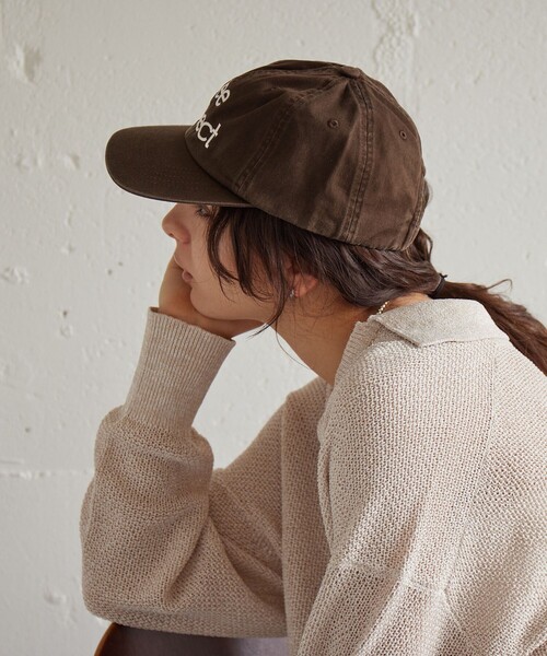 green label relaxing(グリーンレーベルリラクシング)の「【WEB限定】<REE-COLLECT>キャップ / CAP(キャップ・レディース・ネイビー/ブラウン系・FREE)」の4枚目の写真