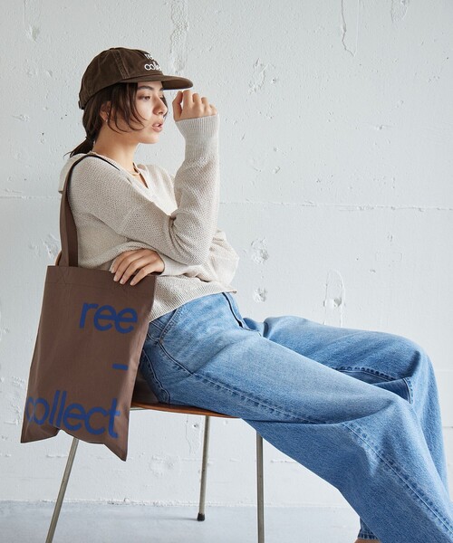 green label relaxing(グリーンレーベルリラクシング)の「【WEB限定】<REE-COLLECT>キャップ / CAP(キャップ・レディース・ネイビー/ブラウン系・FREE)」の5枚目の写真