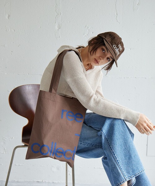 green label relaxing(グリーンレーベルリラクシング)の「【WEB限定】<REE-COLLECT>キャップ / CAP(キャップ・レディース・ネイビー/ブラウン系・FREE)」の6枚目の写真